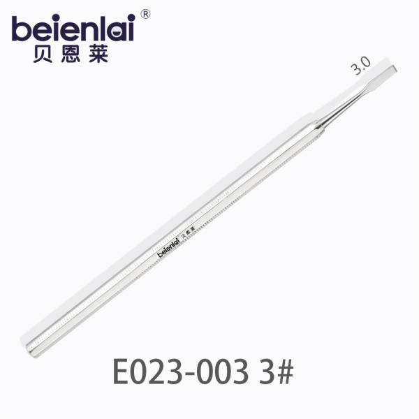 Benlai Enamel Chisel E023-003 BJD 3#, Single 3.0 Tip, 5.5 Octagonal Handle